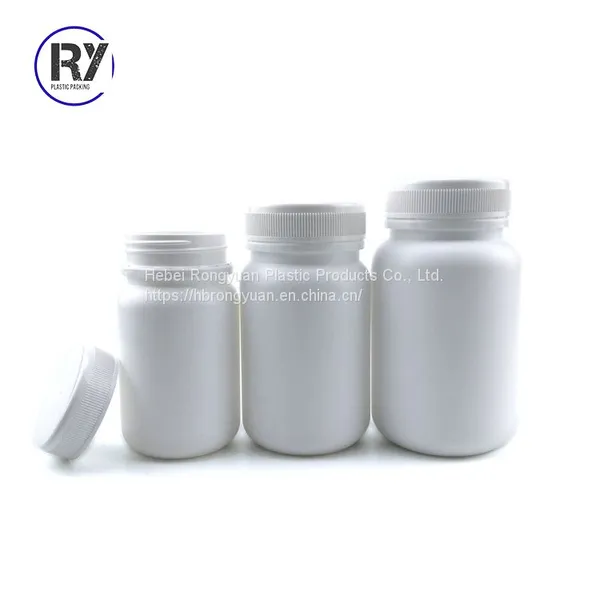Pharmaceutical COA 4oz 5oz 150ml 120ml White HDPE Plastic Tablet Capsule Empty Bottle With Lids photo-4