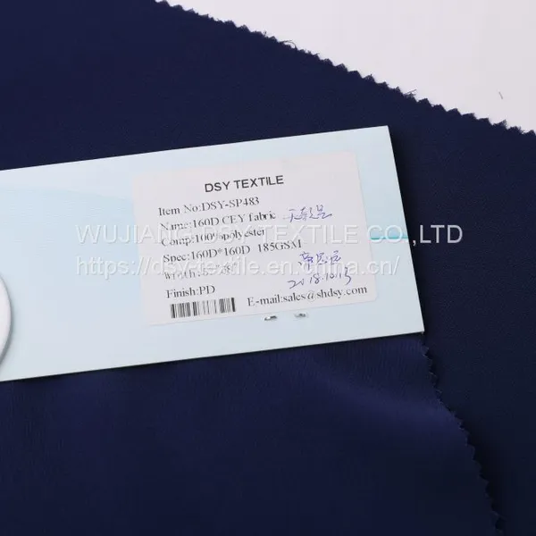 Cheap Price High Quality 160D CEY Fabric 100%opolyester photo-3