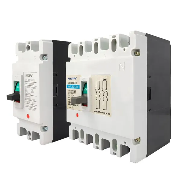 PV Solar System Electrical Molded Case Circuit Breaker DC MCCB in 1-4P photo-3