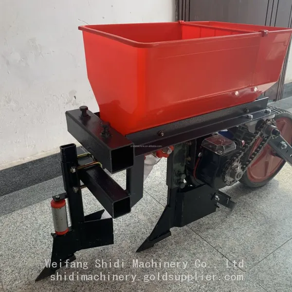 2 Rows Corn Seeder Maiz Sembradora Corn Planter Corn Sower Maize Seeder Machine With Walking Tractor photo-4
