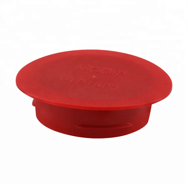 LDPE Red MOCAP SAE NPT Threads Push in Plug PIP Series