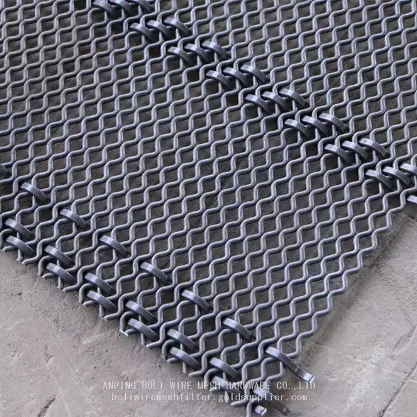 Anti-blocking Screen Self-cleaning Screen Mesh Steel Wire Mesh Vibrating Screen Stainless Steel Quarry Mining Mesh photo-3