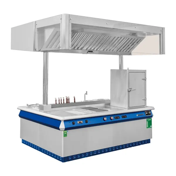 Luxury Commercial Combination Range Stainless Steel Cooking Equipment for Hotel Kitchen photo-4