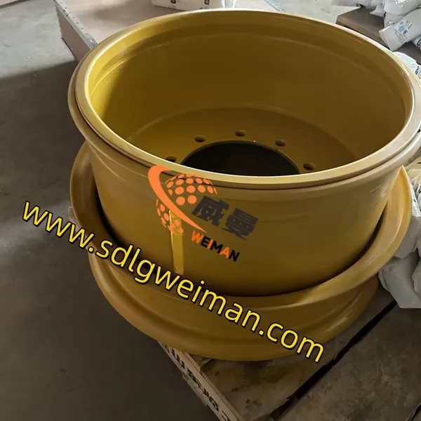 ORIGINAL SDLG WHEEL RIM 4110002026 APPLY FOR Wheel Loader. photo-2
