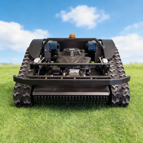 Vigorun VTLM600 РУДИК (Радиоуправляемая газонокосилка) газонокосилка с ручным управлением 600 мм, бензиновый двигатель, молотковый нож, косилка для склонов