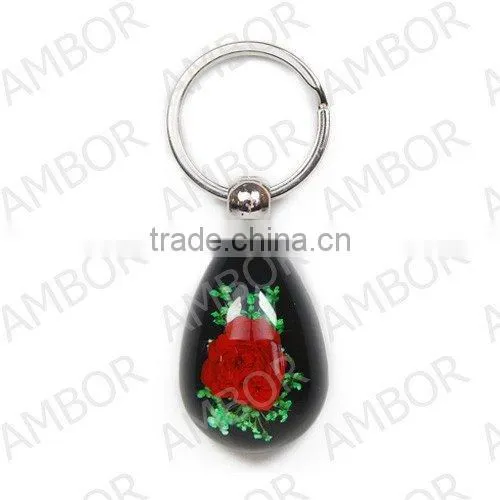 Wholesale Real Flower and Insect Keychain Promotional photo-2