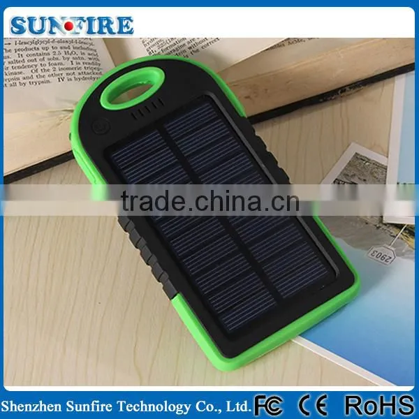 5000mah Solar Power Bank, Solar Panel Power Bank 5000mah photo-3