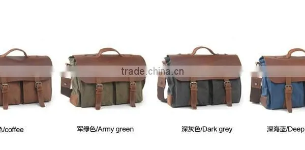 2015 Fashion Trolley Canvas Messenger Laptopbag photo-4