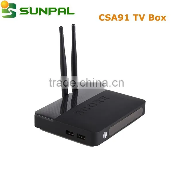 Android 5.1 Smart TV Box Octa Core With RK3368 Chipset Iptv Set Top Box Remote Control CSA91 photo-4