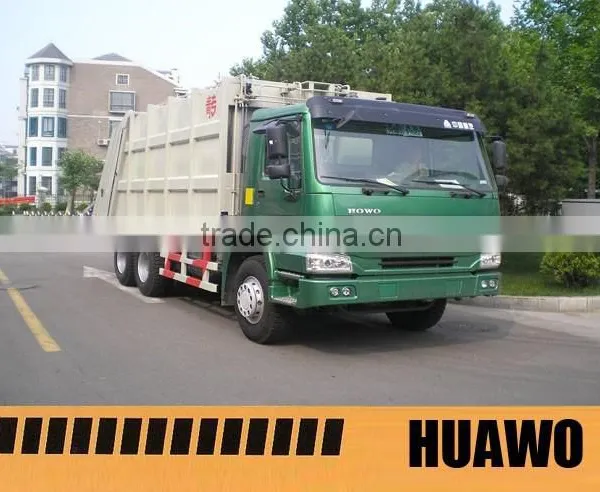 HOWO trucks Garbage compressor