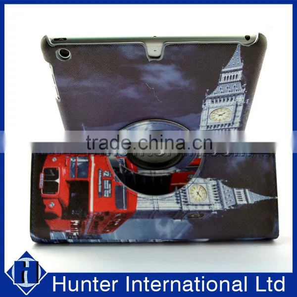 Clock Tower Rotating Tablet Case For IPad Air photo-2