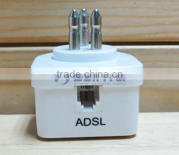 Italy ADSL Male to Female Phone Splitter photo-6