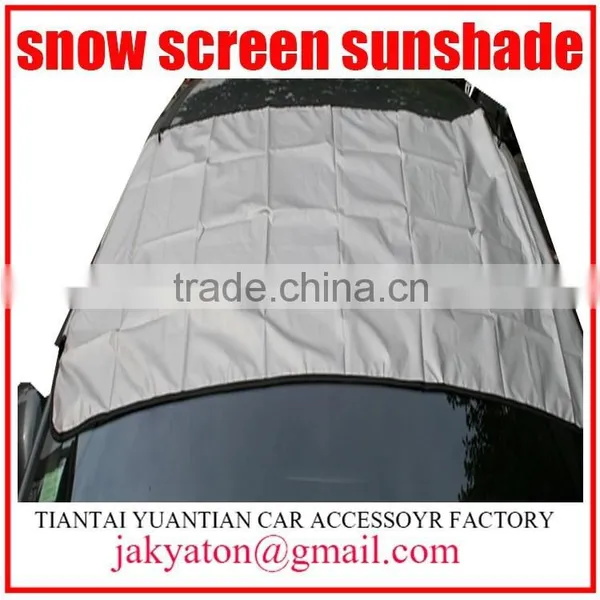 Snow Sunshade Car Sun Visor Car Sunshade Polyester Sunshade Car Accessories photo-4