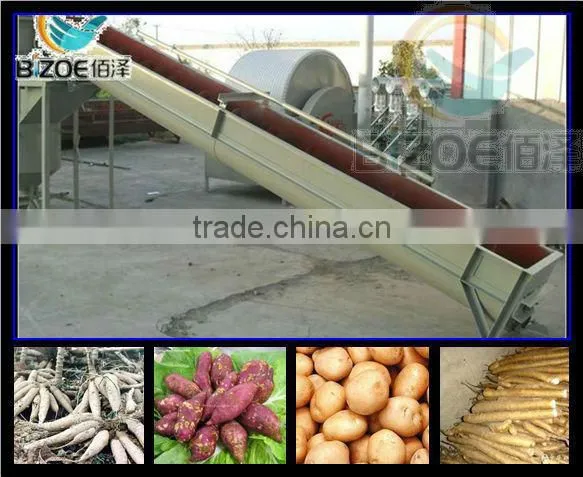 ISO certificate and labor saving machine for potato starch