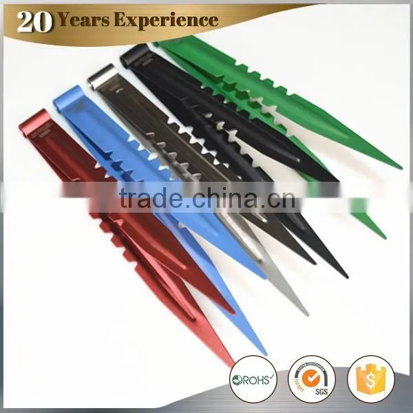 High Temperature Resistant Charcoal Tongs, Colored Powder Coating Stainless Steel Tongs for Hookah photo-6