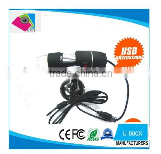Factory Supply 2.0MP 500X Usb Digital Microscope/usb Microscope