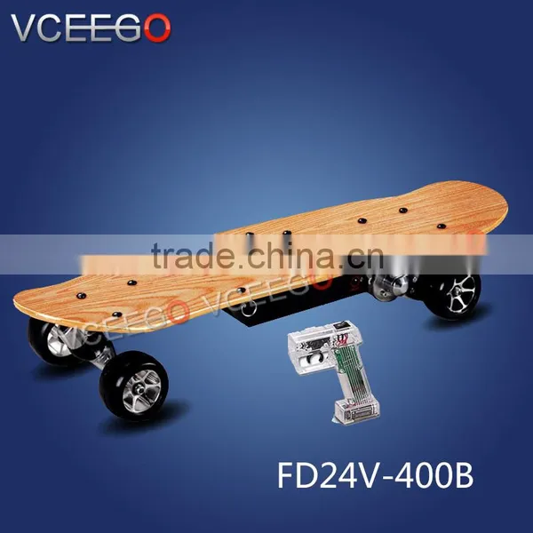 VCEEGO Factory Awesome 250w Easy to Carry Electric Powered Skateboard With Brushless Motor photo-2