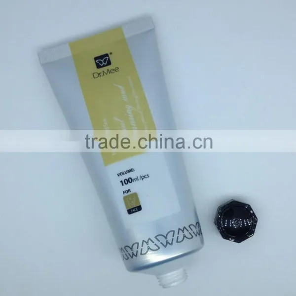 High Quality Aluminum Cosmetic Tube for Hair Extensions /100ml Aluminum Tube for Cosmetic Packaging photo-3