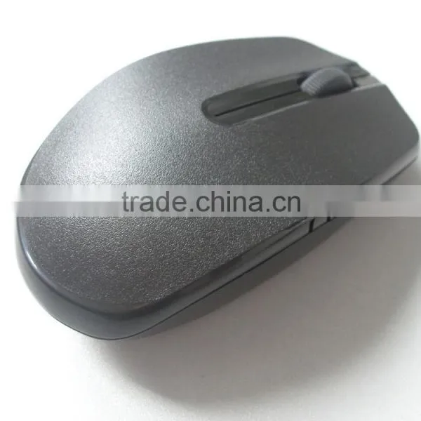 2015 Special Offer Black Colour 2.4G Cheap Wireless Mouse photo-3