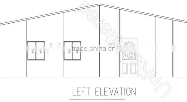 Three Bedroom Small House Light Steel Structure Prefab Sandwich Panel Villas photo-5