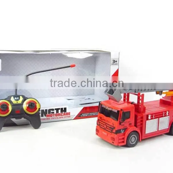 2015 New Style 4 Way rc Fire Truck Series With Light AH025273
