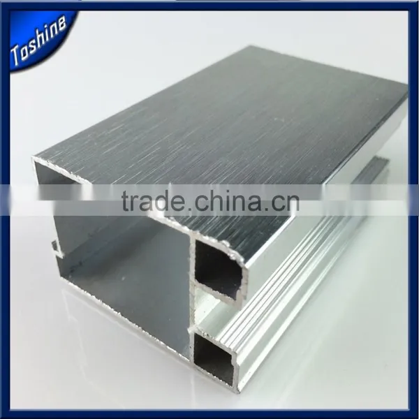 6061 T6 Brushed Anodized Silver Aluminum Profiles photo-2