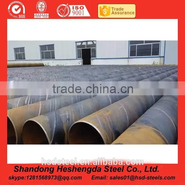 Q195 Q235 Q345 SSAW Spiral Welded Steel Tube for Oil and Gas photo-6