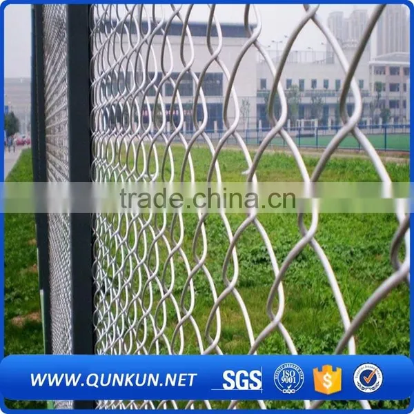 Valor Factory Plastic Coated Galvanized Used Chain Link Fence Post for Made in China photo-6