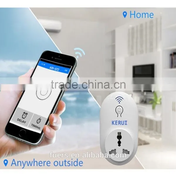 Instal Your Intelligent Life by "Cloud" APP Smartphone ISO/Android Remote Control Home-electronics Wifi Smart Power Socket photo-2