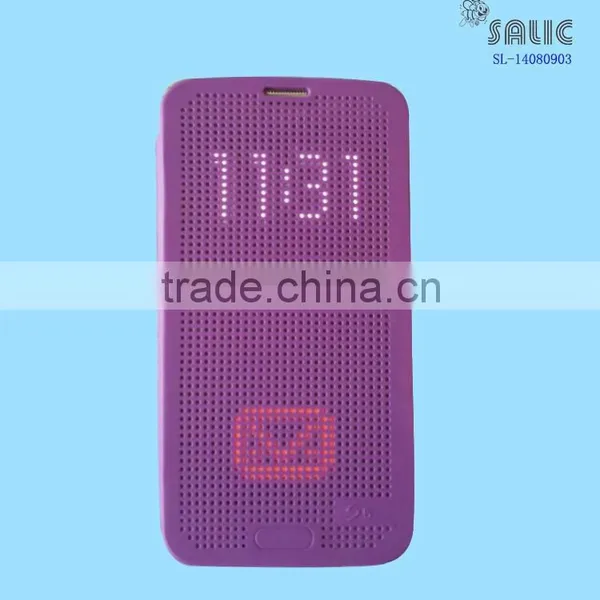 LED Display Function Flip Phone Case for HTC E8 photo-3