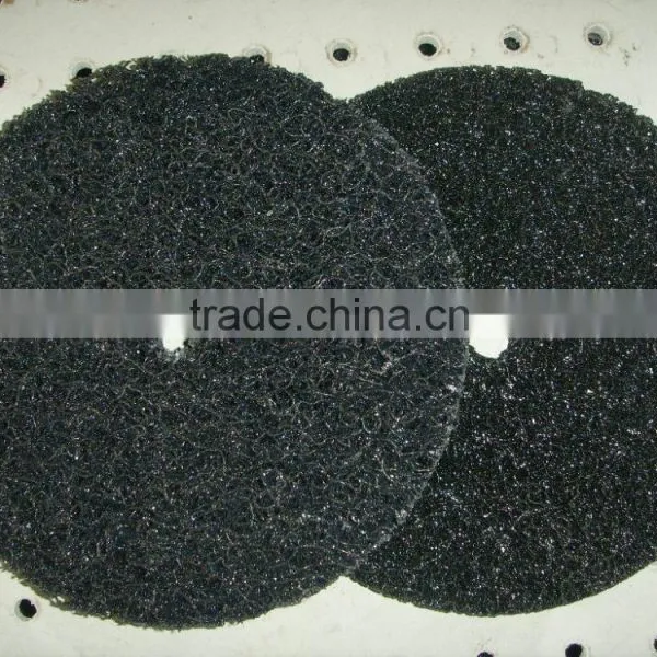 Black With Fiberglass Backing Rust Cleaning Disc photo-2