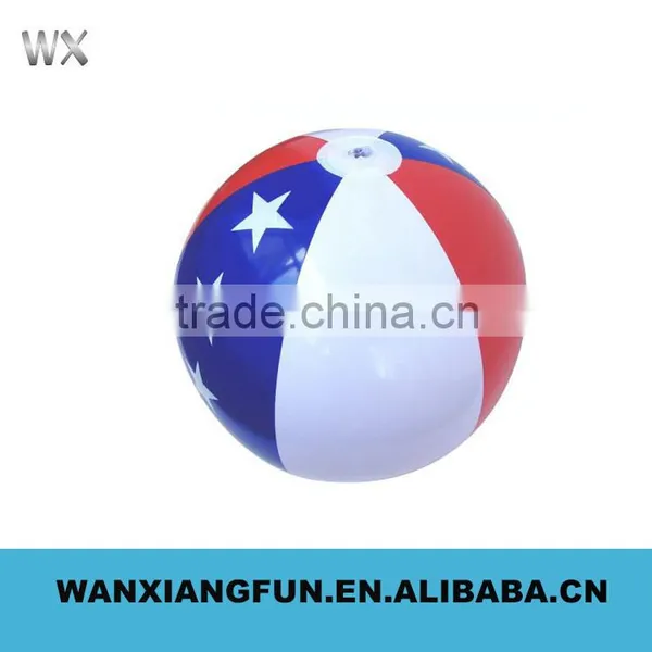 2016 Newly Design Inflatable PVC Beach Balls Plastic Balls With Logo Printing photo-2