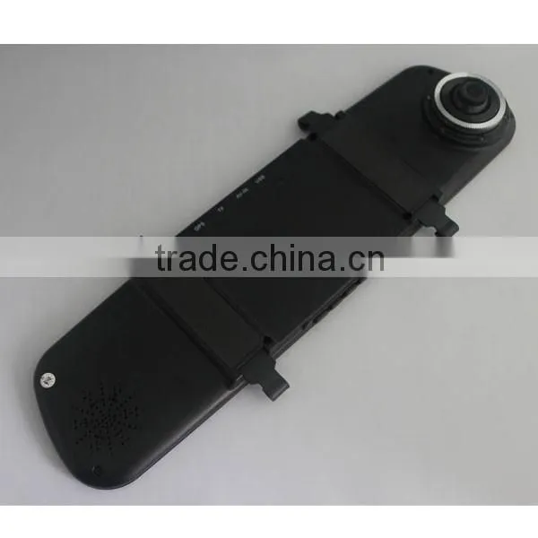 4.3 Inch Dual Camera Recorder Car Dvr Rearview Mirror photo-3