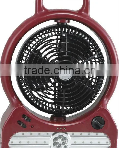 Hotsale Competitive Price Rechargeable Fan With Light