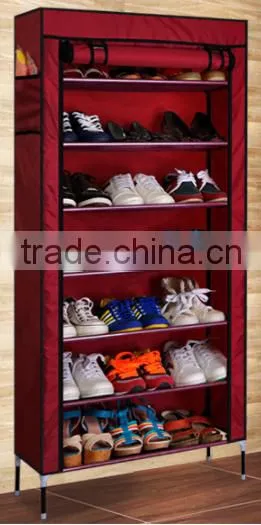 Home Furniture Modern Appearance Steel Lockable Shoe Cabinet photo-3