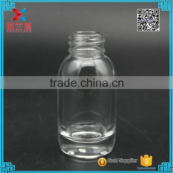 Eco-friendly 190ml Reed Diffuser Glass Bottle Cute Round Shape photo-4