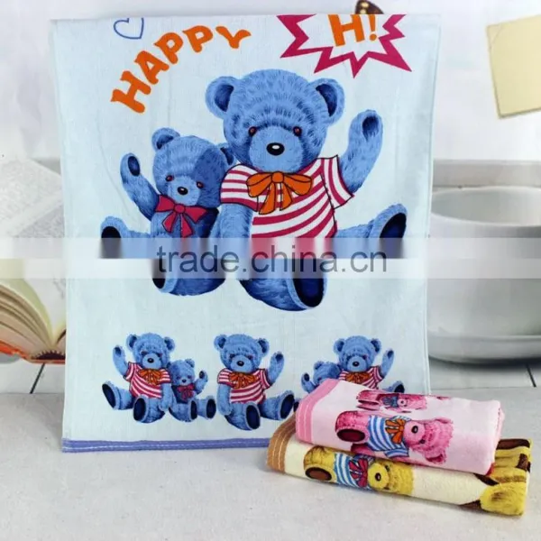 India Market Reactive Printing Detailing Cotton Towel photo-3