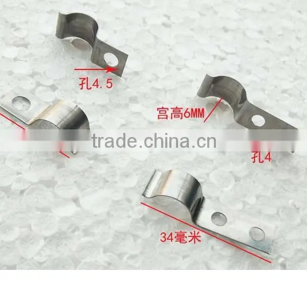 Stainless Steel Spring Sheet, Line Pressing Tablets, Card Buckle Mold Shell, Single and Double Hole Spring Leaf, Manganese Steel photo-2