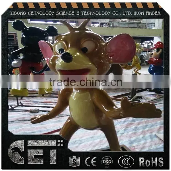 Fiberglass Squirrel Statues Fiberglass Animal Statues Cartoon Character Figurine photo-3