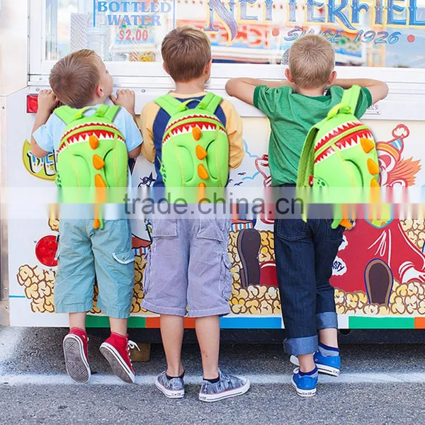 Amazing Dinosaur Shape Lightweight Kids School Backpack China photo-4