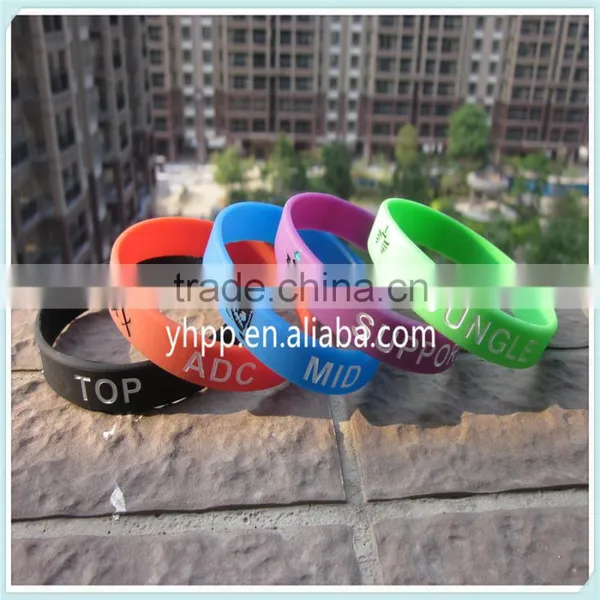 Silicone Wristband Laser Engraved Logo photo-2