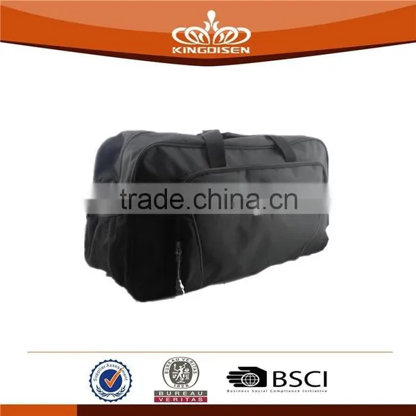 Wholesale Cheap Price 600D Black Travel Bag photo-2