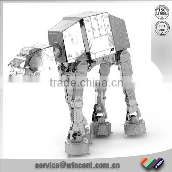 Hot Selling DIY Toy R2-D2 Robot Shape Metal 3D Puzzle photo-3