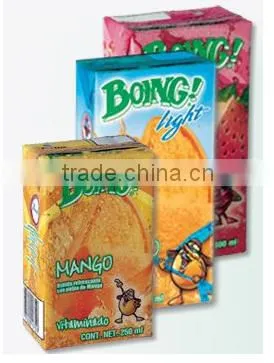 250ml Apple Juice /pear Juice in Paper With Carton Box Packing Machine