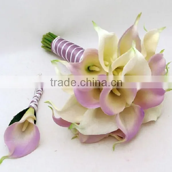 SS Flowers Arrangement Calla Lily Decorative Handmade Artificial Flower Making photo-3
