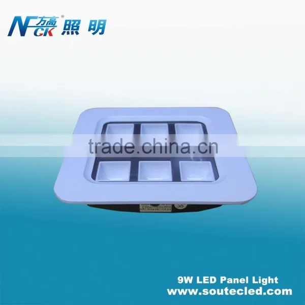 Hot Led Flat Panel Lighting 9 Watt Square Shenzhen Led Panel Light High Power Cheap Led Panel photo-3
