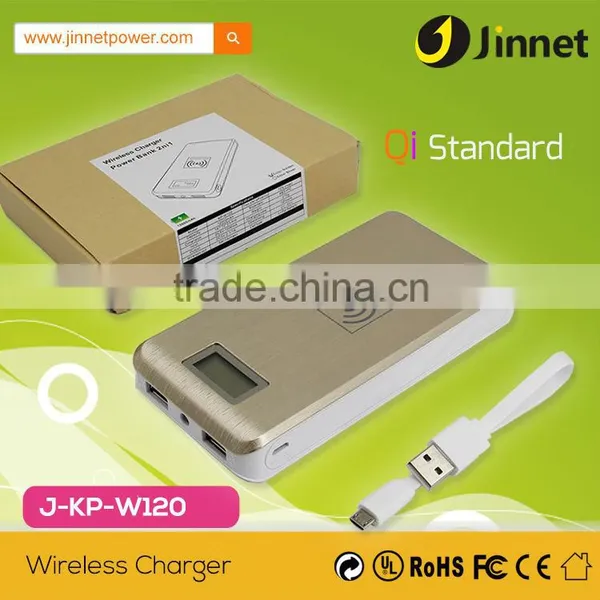 QI Wireless Charger Power Bank 3.7V 12000mAh for LG Nexus 5 6 Nexus 7 II photo-5