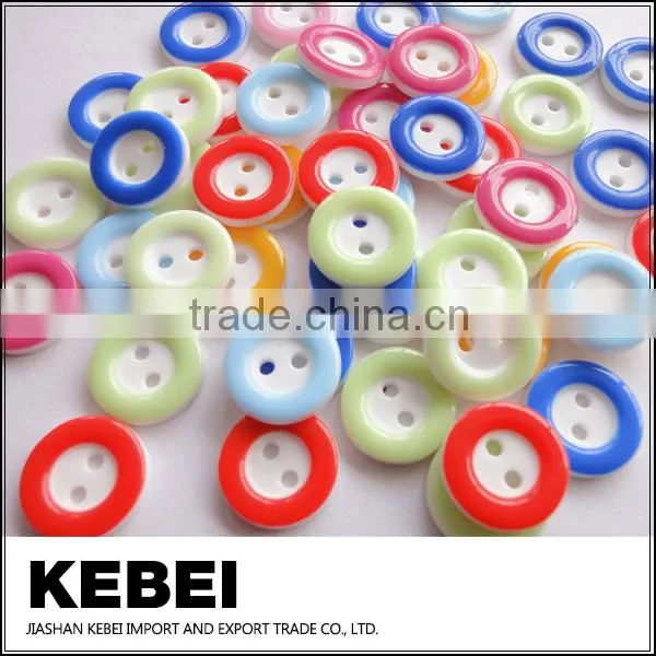 High Quality Classical Magnetic 2 Holes Festival Home Decorative Button photo-3