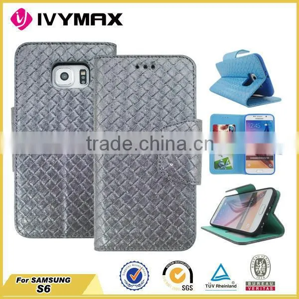 Cell Phone Accessories Phone Case Super Slim Auto Sleep Wake Flip Case Cover for Samsung Galaxy s6 photo-4