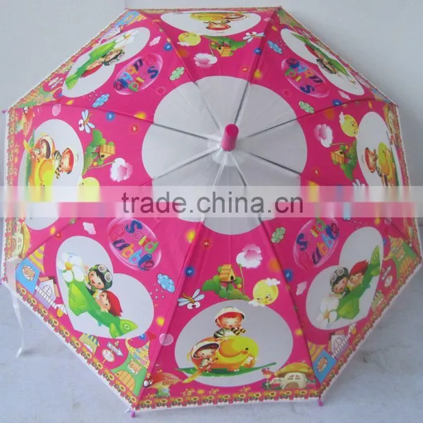 POE Clear Plastic Transparent Umbrella